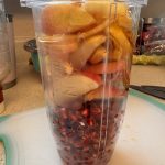 Apple, Mango, Pomegranate